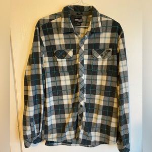 O’Neill plaid flannel shirt